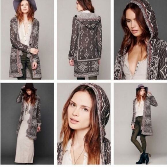 Free People Kai Pom XS Cardigan Sweater - Picture 10 of 14